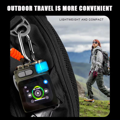 Bluetooth Metal Wireless Speaker with LED Display & RGB Subwoofer - Ultimate Portable Audio Experience