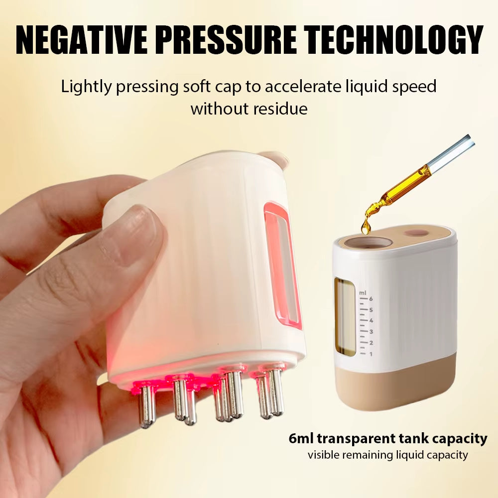 Revitalize Your Hair: Microcurrent Scalp Massager Comb with Red Light Therapy & Vibration for Effective Anti-Hair Loss Treatment